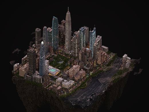 【Voxelart】CryptoCities-深圳