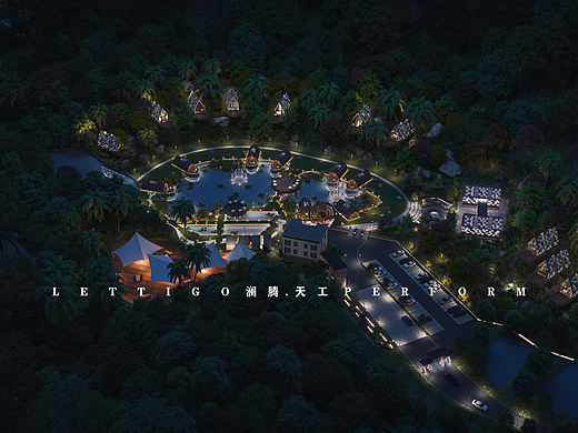 新作|民宿鸟瞰|园林景观