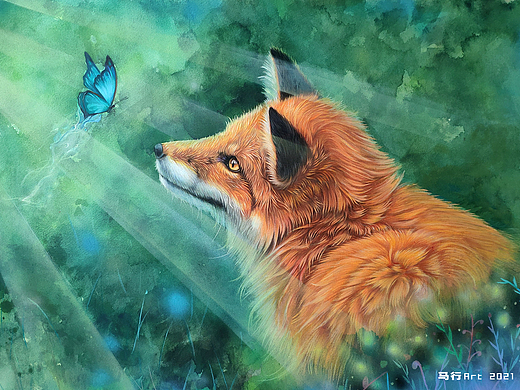 小蝴蝶与小狐狸