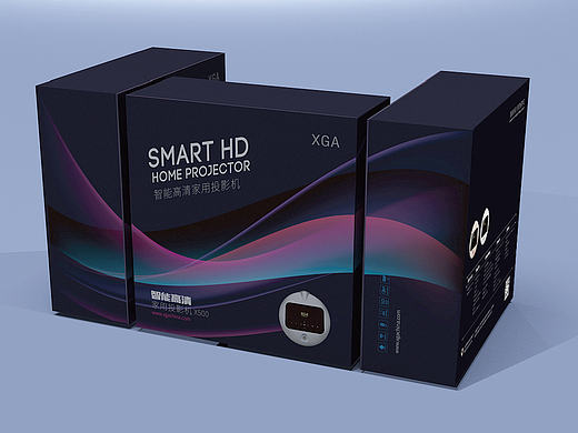 投影仪产品包装设计，智能产品包装设计，深圳包装设计公司