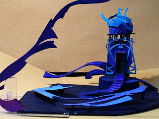 模型作品《麦克白》 第一幕