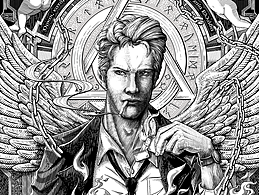 Constantine 康斯坦丁 钢笔版画创作