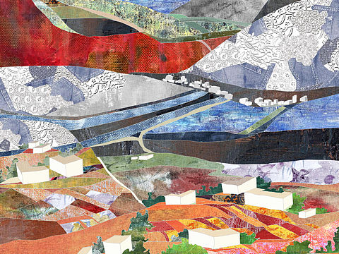 风景插画