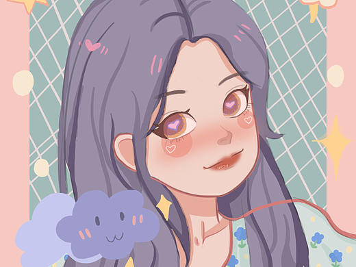 终于有板子了 附上刚画的两张