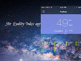 #臨摹#Air Quality Index app