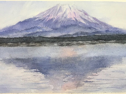 雪山#速写人间烟火#