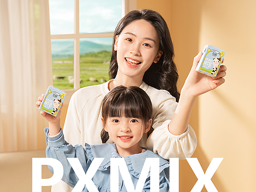 乳制品摄影丨一鸣 组合奶 x 光影集 PXMIX