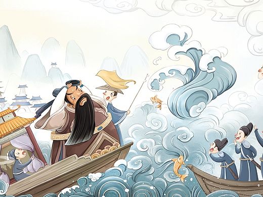 插画邮册——《邮说包青天》
