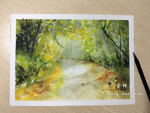 水彩风景