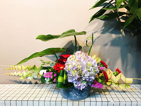 艺术插花作品