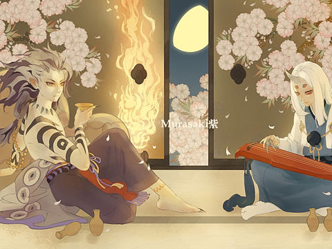 阴阳师同人插画