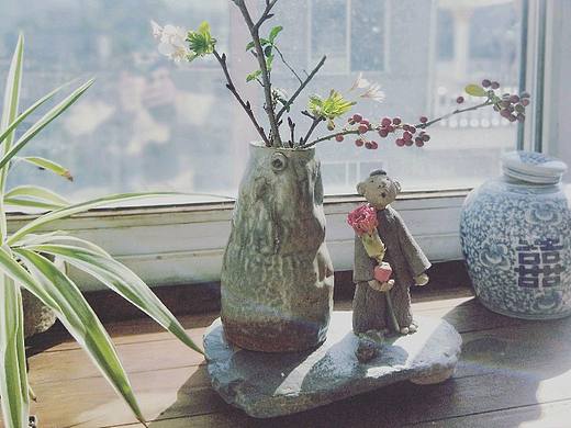 手捏花器手工陶瓷创意花瓶