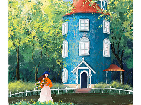 插画（个人主页-ZNTU3NzkzMTI=） - 艺术插画 - 站酷设计师猫汤之河滩原创素材 - 站酷ZCOOL