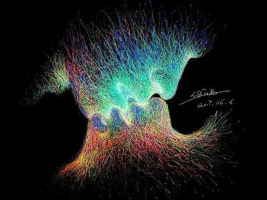 《冰与火》圆珠笔画