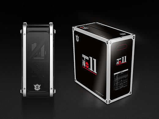 塔盾机箱 游戏机箱 台式机箱 DIY 小机箱 电竞机箱 包装 彩盒 外箱