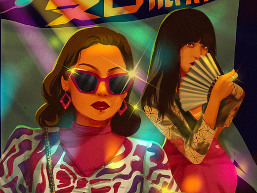 港风节目视觉_创意设计作品图片素材-站酷zcool
