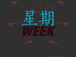 岁年。月份。星期（个人主页-ZMTc2NzU4MA==） - 海报 - 站酷设计师IRON_ONE原创素材 - 站酷ZCOOL