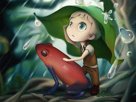 厚涂娃娃绘制过程（个人主页-ZMjE2OTQyMDQ=） - 创作习作 - 站酷设计师Nolan蓝原创素材 - 站酷ZCOOL