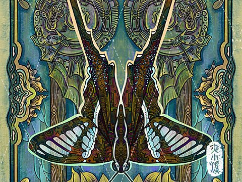 机械昆虫系列—绿带燕凤蝶!