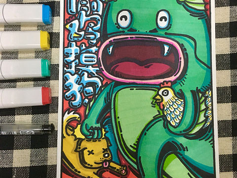 龙咕（个人主页-ZMjExODEzNzY=） - 创作习作 - 站酷设计师大虫子子子子原创素材 - 站酷ZCOOL