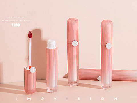 稚优泉唇彩商业静物拍摄