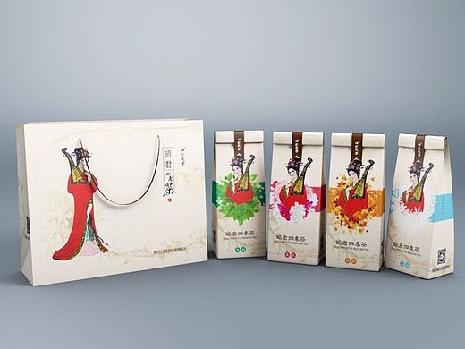 昭君四季茶包装一