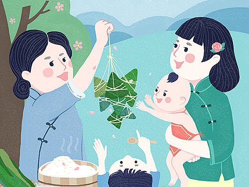 端午粽子节闪屏