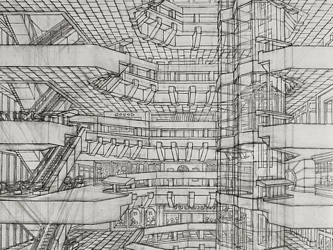 【臨摹】建筑場景（個(gè)人主頁-ZNDIyMTIzNjQ=） - 建筑設(shè)計(jì) - 站酷設(shè)計(jì)師桃也逃色原創(chuàng)素材 - 站酷ZCOOL