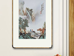 陳章濤 粉彩文人山水篇章