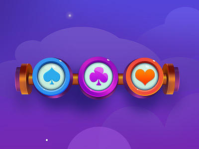 拟物 质感 游戏 banner icon 卡通 ui 临摹