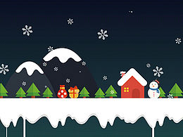 UI动效动态艺术二维码设计--圣诞节