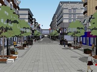 淮安东西大街历史街区改造效果图