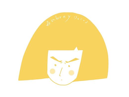 一组不同风格的卡通头