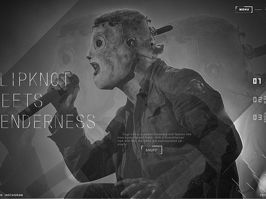 slipknot网站设计