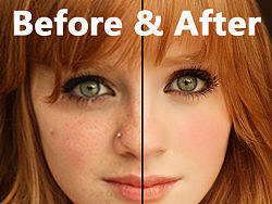 《人像修图—面部去污》001