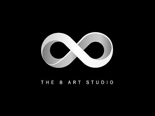 the 8 艺术展,标志、海报、形象墙在活动现场的展示