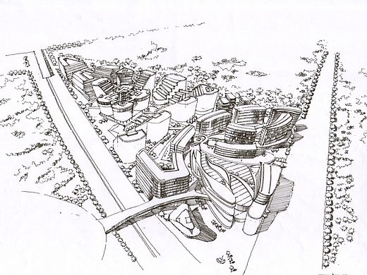 建筑手绘表现