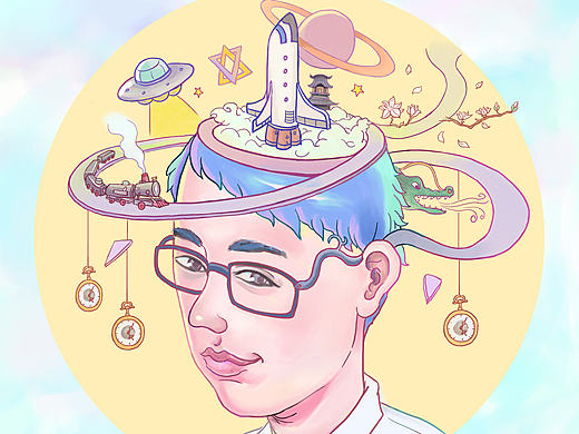 脑洞插画