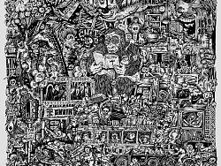 荒诞社会垂直剖面图