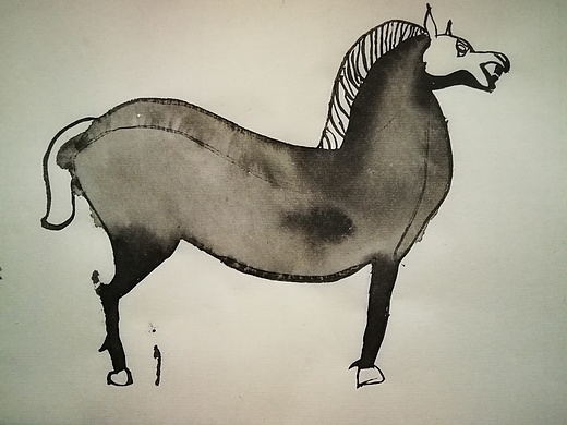 又画了一匹马纯艺术-绘画8002年前画了一匹马纯艺术-绘画8012年前