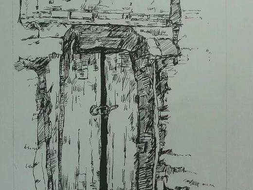 写生速写（安徽宏村）