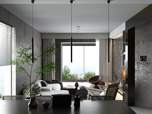 简约客餐厅（个人主页-ZNTk1NDI5MDA=） - 家装设计 - 站酷设计师苏老X原创素材 - 站酷ZCOOL