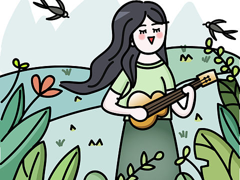 春夏秋冬-——❤小漫（个人主页-ZMzAyOTk1MzI=） - 创作习作 - 站酷设计师树懒很慢原创素材 - 站酷ZCOOL