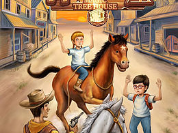 👻《幽灵镇牛仔》封面创作步骤。