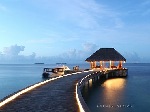 【风光壁纸】阿门的马尔代夫游记。