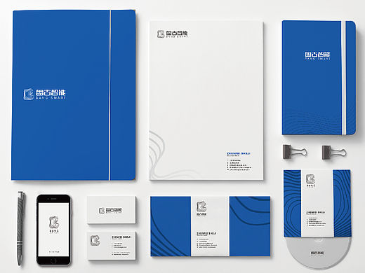 盘古智能家居logo设计