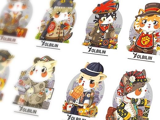 《来自喵星》更新6只伙伴（1、2弹整理）