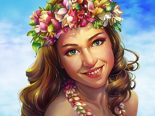 Slots 游戏——Tiki Island主题