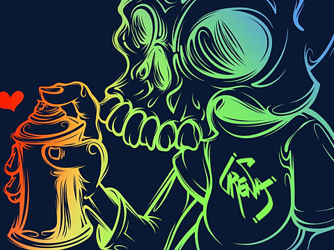 骷髏（個人主頁-ZMzk2MzU1MjA=） - 商業(yè)插畫 - 站酷設(shè)計師插畫師GRENA原創(chuàng)素材 - 站酷ZCOOL