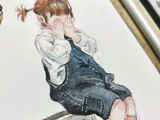 水彩人物